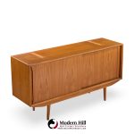 Hp Hansen Style Mid Century Danish Teak Credenza and Hutch