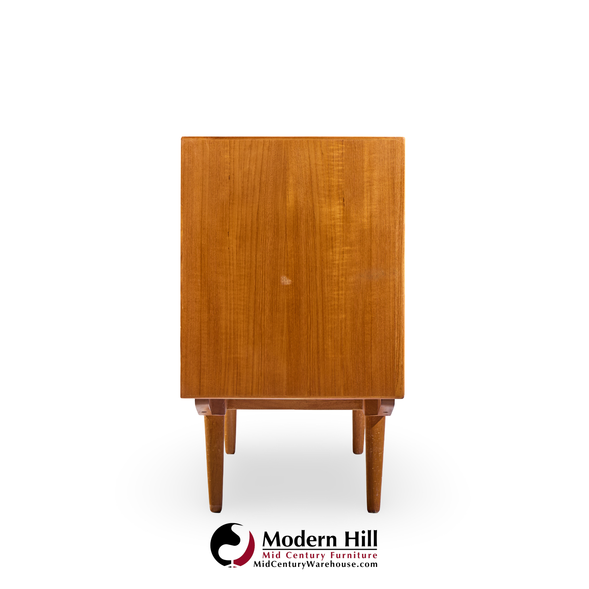 Hp Hansen Style Mid Century Danish Teak Credenza and Hutch