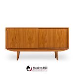 Hp Hansen Style Mid Century Danish Teak Credenza and Hutch