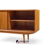 Hp Hansen Style Mid Century Danish Teak Credenza and Hutch