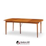 H.w. Klein for Bramin Møbler Danish Teak Expanding Dining Table with 2 Leaves