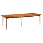 H.w. Klein for Bramin Møbler Danish Teak Expanding Dining Table with 2 Leaves
