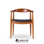 Hans Wegner for Johannes Hansen Mid Century Danish Teak the Chair - Pair