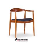 Hans Wegner for Johannes Hansen Mid Century Danish Teak the Chair - Pair
