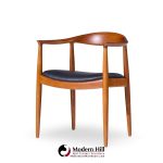 Hans Wegner for Johannes Hansen Mid Century Danish Teak the Chair - Pair