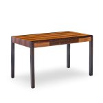 Harvey Probber Mid Century Rosewood and Ebonized Mahogany Writing Desk