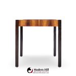 Harvey Probber Mid Century Rosewood and Ebonized Mahogany Writing Desk