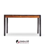 Harvey Probber Mid Century Rosewood and Ebonized Mahogany Writing Desk