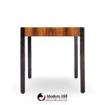 Harvey Probber Mid Century Rosewood and Ebonized Mahogany Writing Desk