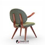 Ilmari Tapiovaara Style Mid Century Dutch Lounge Chairs