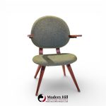 Ilmari Tapiovaara Style Mid Century Dutch Lounge Chairs