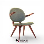 Ilmari Tapiovaara Style Mid Century Dutch Lounge Chairs