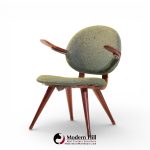 Ilmari Tapiovaara Style Mid Century Dutch Lounge Chairs