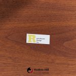 Jens Risom Mid Century Walnut Coffee Table