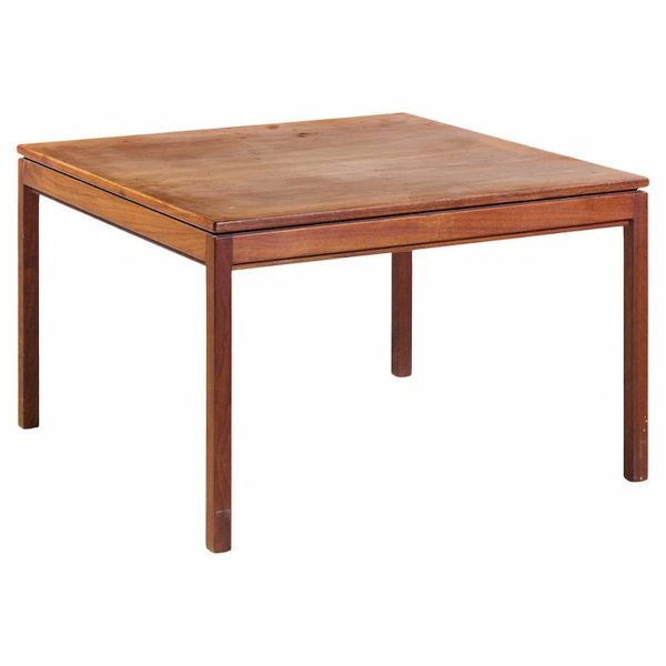 Jens Risom Mid Century Walnut Coffee Table