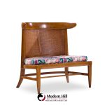 John Lubberts and Lambert Mulder for Tomlinson Mid Century Walnut and Cane Slipper Chairs - Pair | Mid Century Modern Furniture - Mid Century Furniture Chicago John Lubberts and Lambert Mulder for Tomlinson Mid Century Walnut and Cane Slipper Chairs - Pair