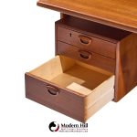 Kai Kristiansen for Fm Møbler Model Fm60 Mid Century Danish Teak Floating Desk