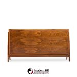 Kipp Stewart for Drexel Declaration Mid Century Walnut Bookcase Shelf
