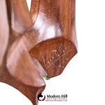 Luis Potosi Ecuadorian Modernist Abstract Carved Wood Sculpture