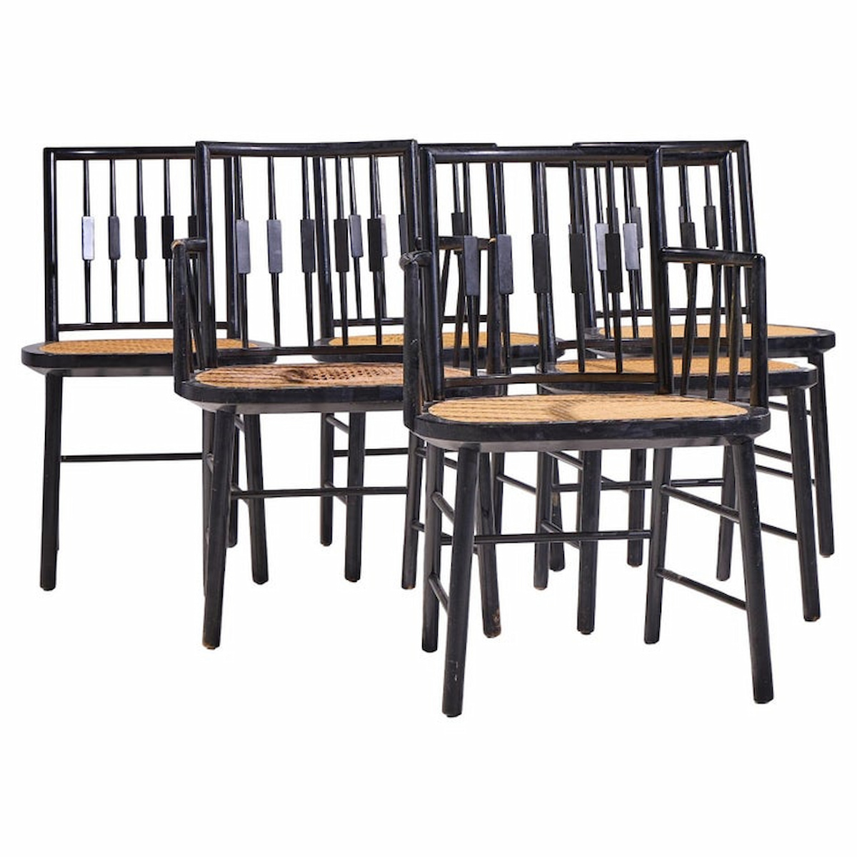 Michael Taylor for Baker Mid Century Dining Chairs - Set of 6 | Mid Century Modern Furniture - Mid Century Furniture Chicago Michael Taylor for Baker Mid Century Dining Chairs - Set of 6