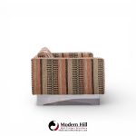 Milo Baughman for Thayer Coggin Chrome Settee Loveseat Sofa