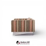 Milo Baughman for Thayer Coggin Chrome Settee Loveseat Sofas - Pair