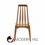 Niels Koefoed Eva Mid Century Danish Rosewood Dining Chairs - Set of 8