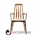 Niels Koefoed Eva Mid Century Danish Rosewood Dining Chairs - Set of 8
