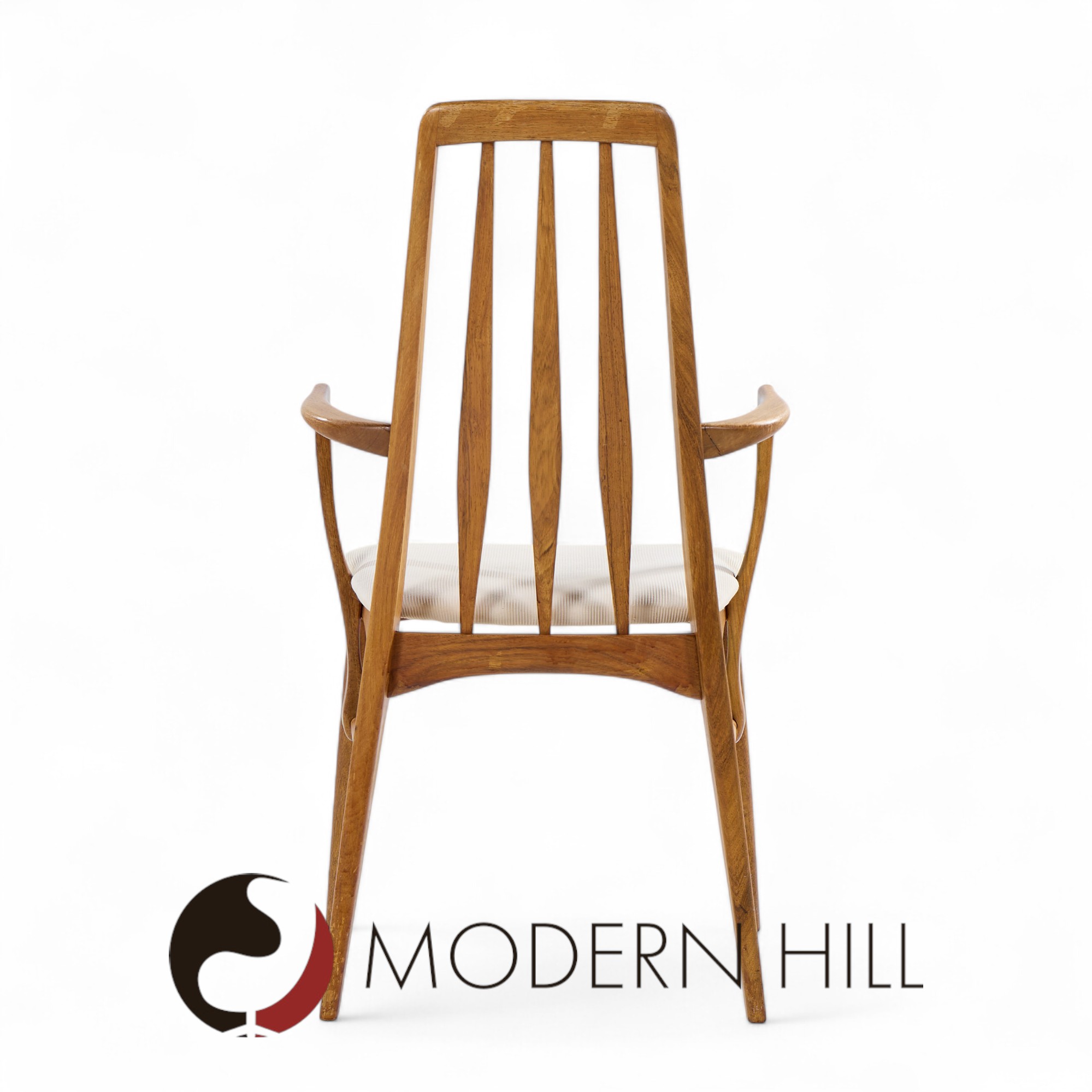 Niels Koefoed Eva Mid Century Danish Rosewood Dining Chairs - Set of 8