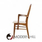 Niels Koefoed Eva Mid Century Danish Rosewood Dining Chairs - Set of 8