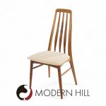 Niels Koefoed Eva Mid Century Danish Rosewood Dining Chairs - Set of 8