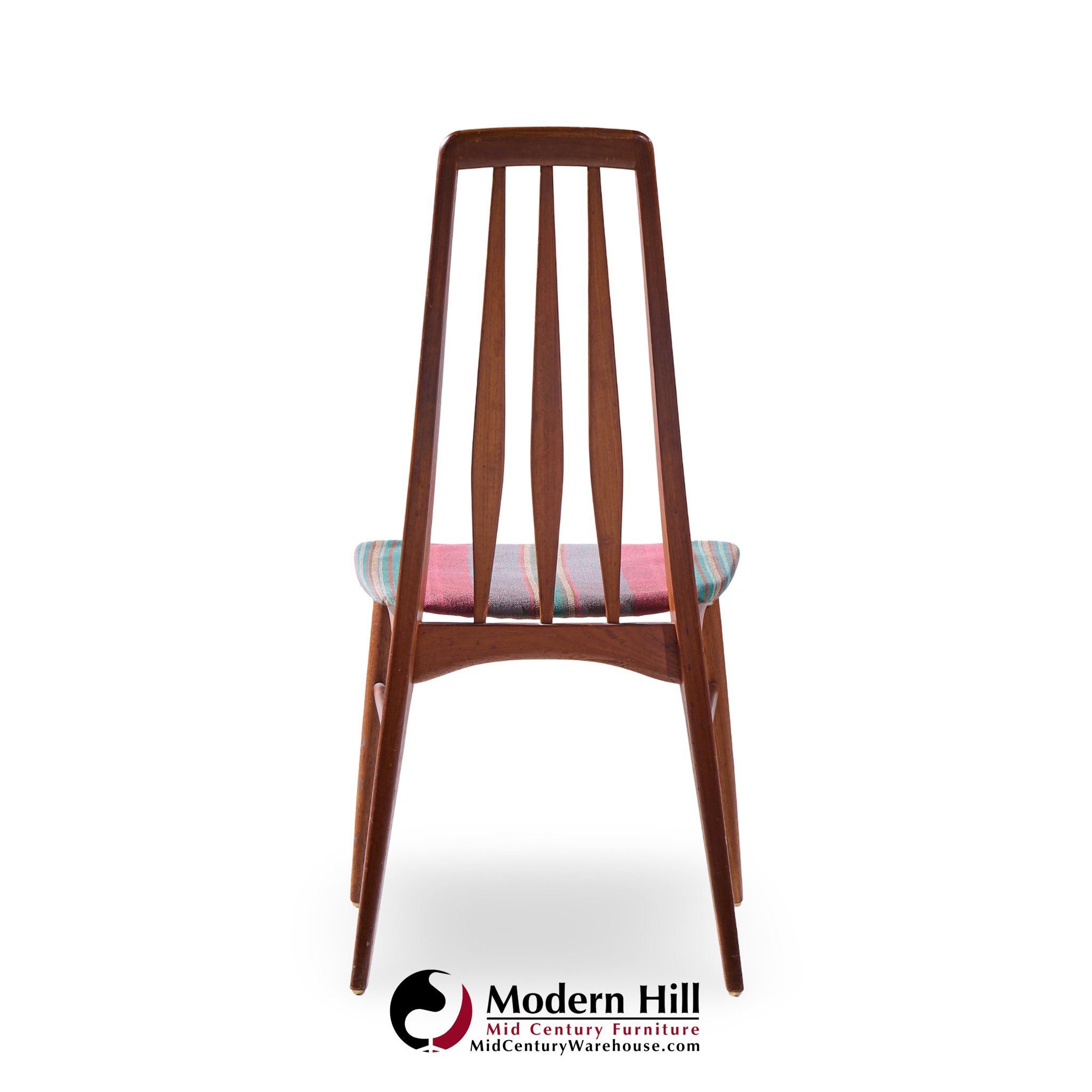 Niels Koefoed Eva Mid Century Danish Teak Dining Chairs - Set of 8 | Mid Century Modern Furniture - Mid Century Furniture Chicago Niels Koefoed Eva Mid Century Danish Teak Dining Chairs - Set of 8