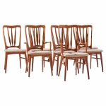 Niels Koefoed for Koefoeds Hornslet Ingrid Mid Century Teak Dining Chairs - Set of 6