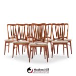 Niels Koefoed for Koefoeds Hornslet Ingrid Mid Century Teak Dining Chairs - Set of 6