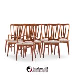Niels Koefoed for Koefoeds Hornslet Ingrid Mid Century Teak Dining Chairs - Set of 6