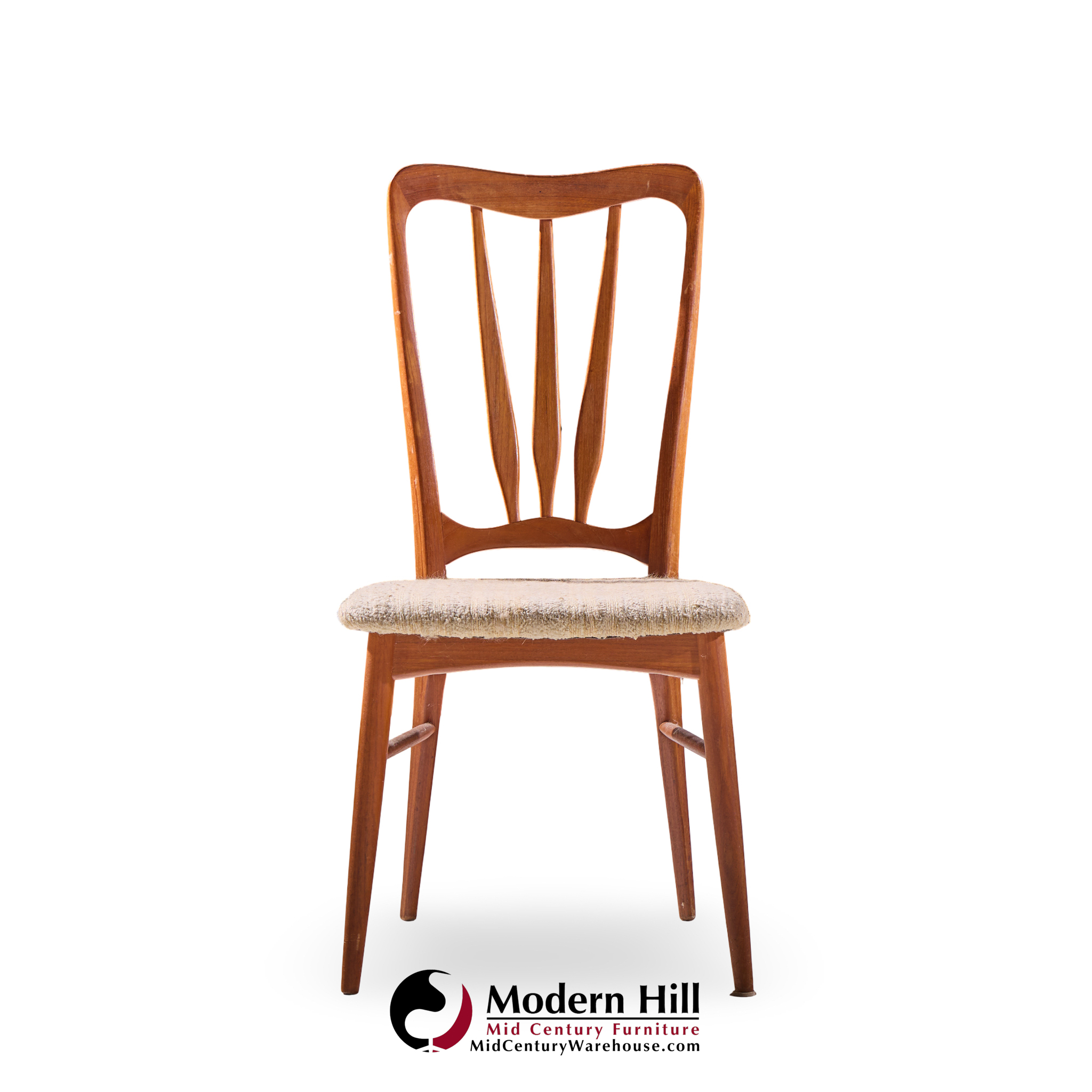 Niels Koefoed for Koefoeds Hornslet Ingrid Mid Century Teak Dining Chairs - Set of 6