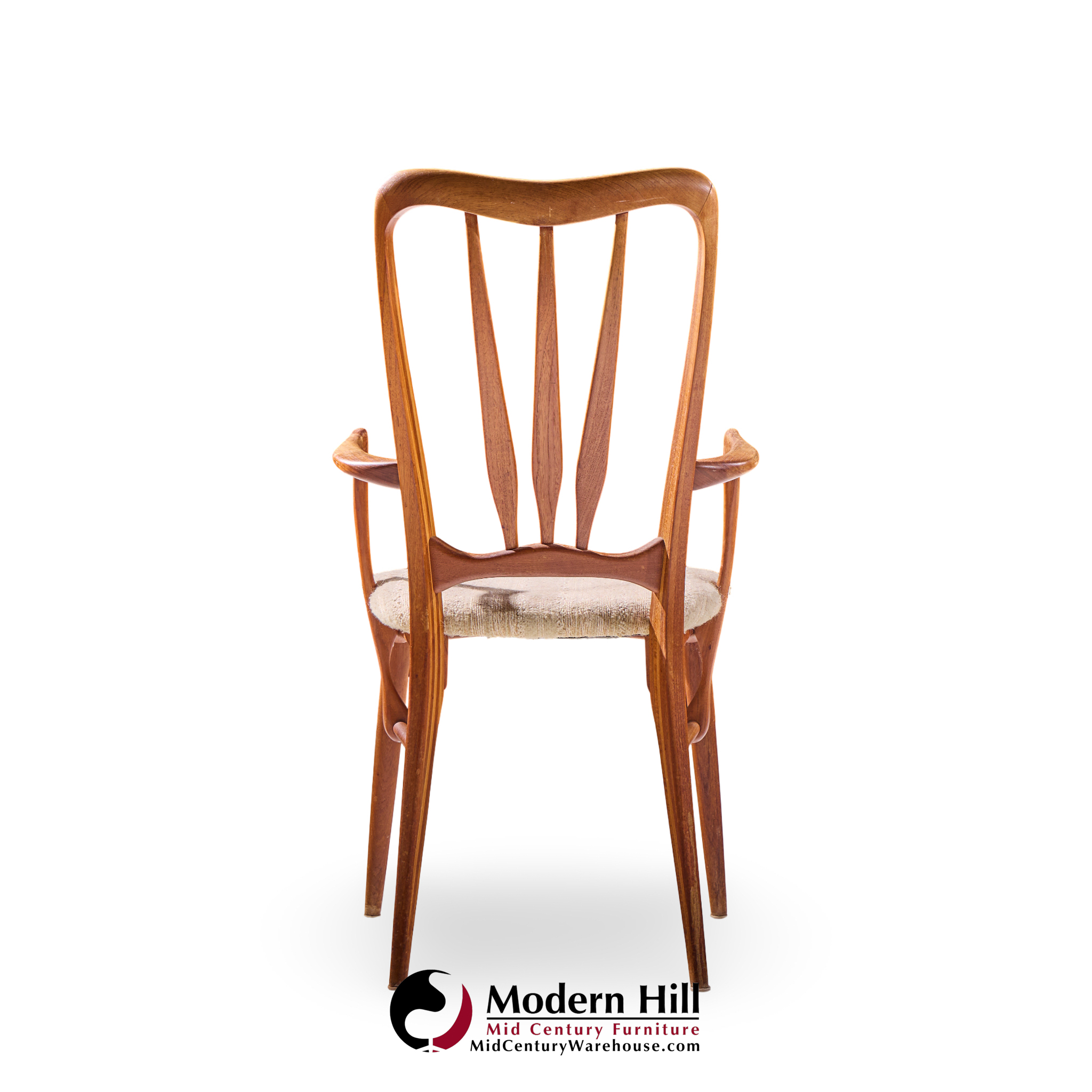 Niels Koefoed for Koefoeds Hornslet Ingrid Mid Century Teak Dining Chairs - Set of 6