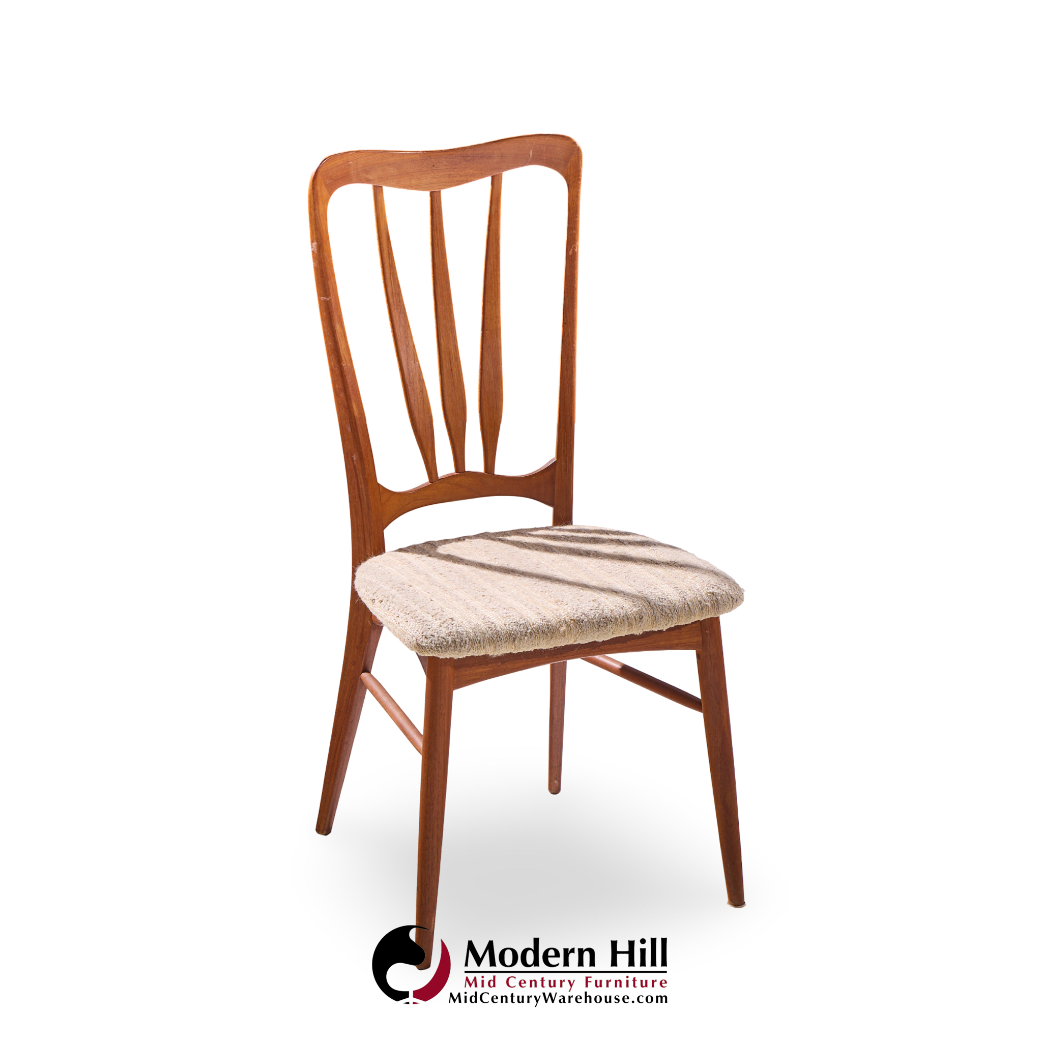 Niels Koefoed for Koefoeds Hornslet Ingrid Mid Century Teak Dining Chairs - Set of 6