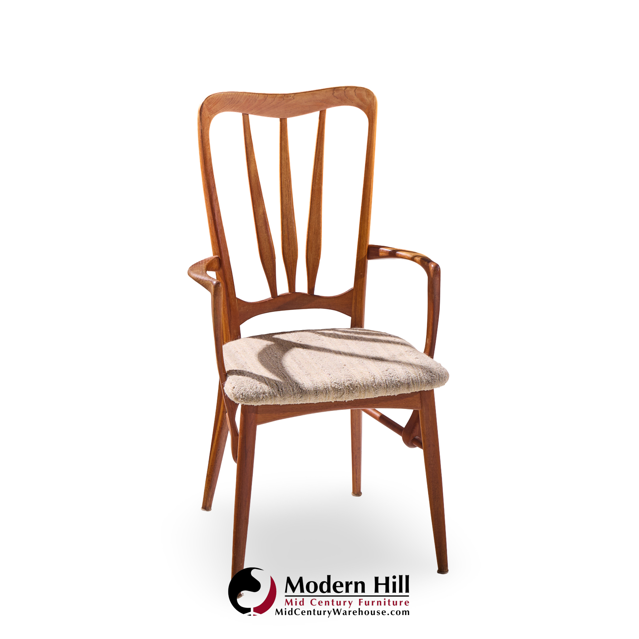 Niels Koefoed for Koefoeds Hornslet Ingrid Mid Century Teak Dining Chairs - Set of 6