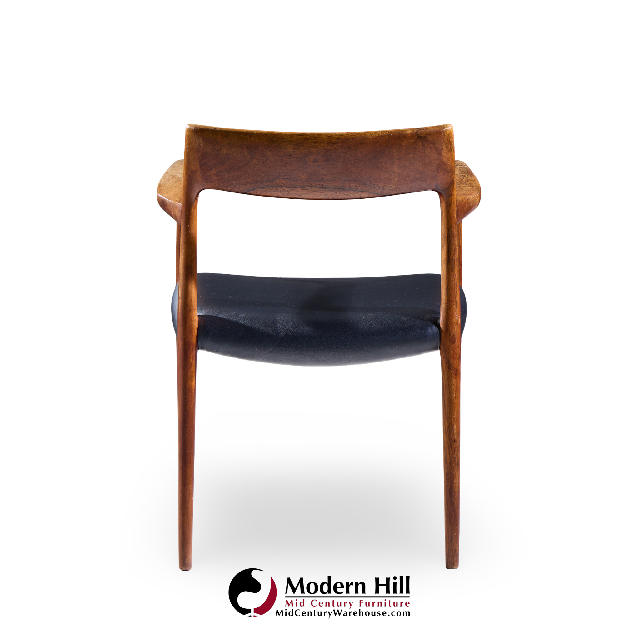 Niels Moller Model 57 Mid Century Danish Rosewood Chair
