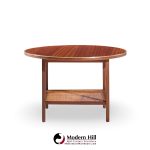 Paul Mccobb for Calvin Mid Century Walnut and Cane Coffee Table