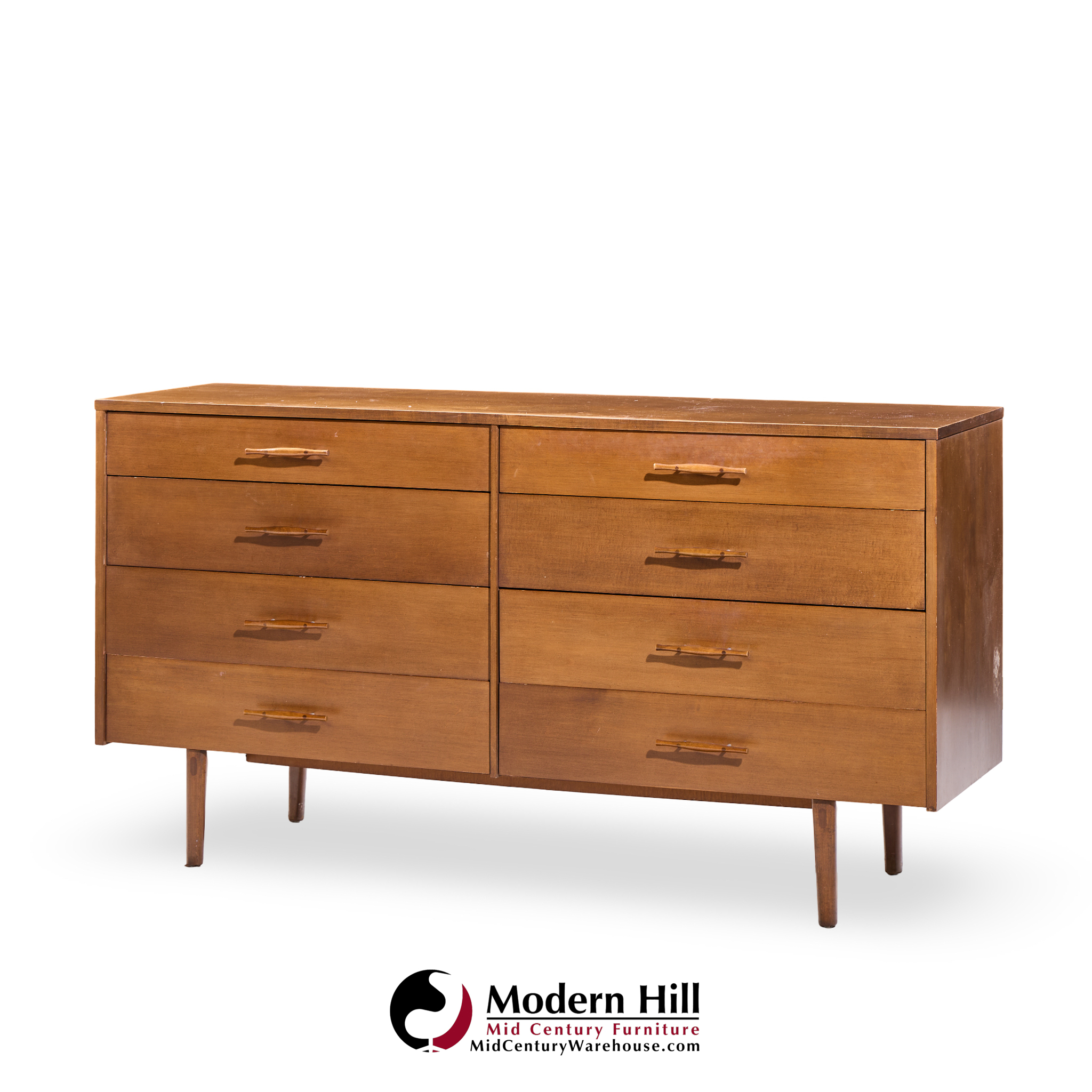 Paul Mccobb for Planner Group Mid Century 8 Drawer Dresser