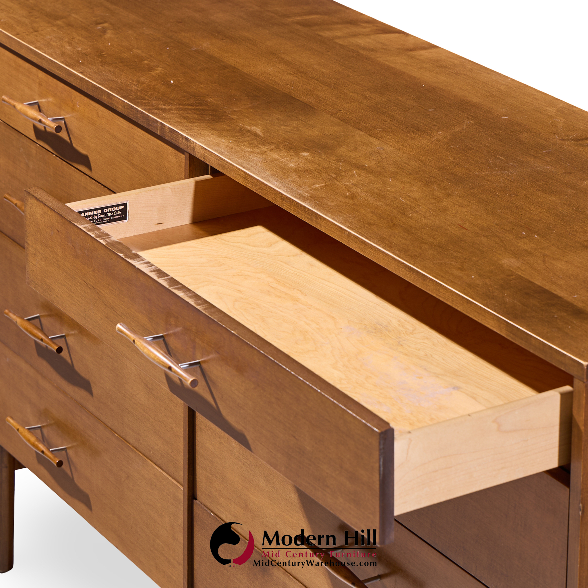 Paul Mccobb for Planner Group Mid Century 8 Drawer Dresser