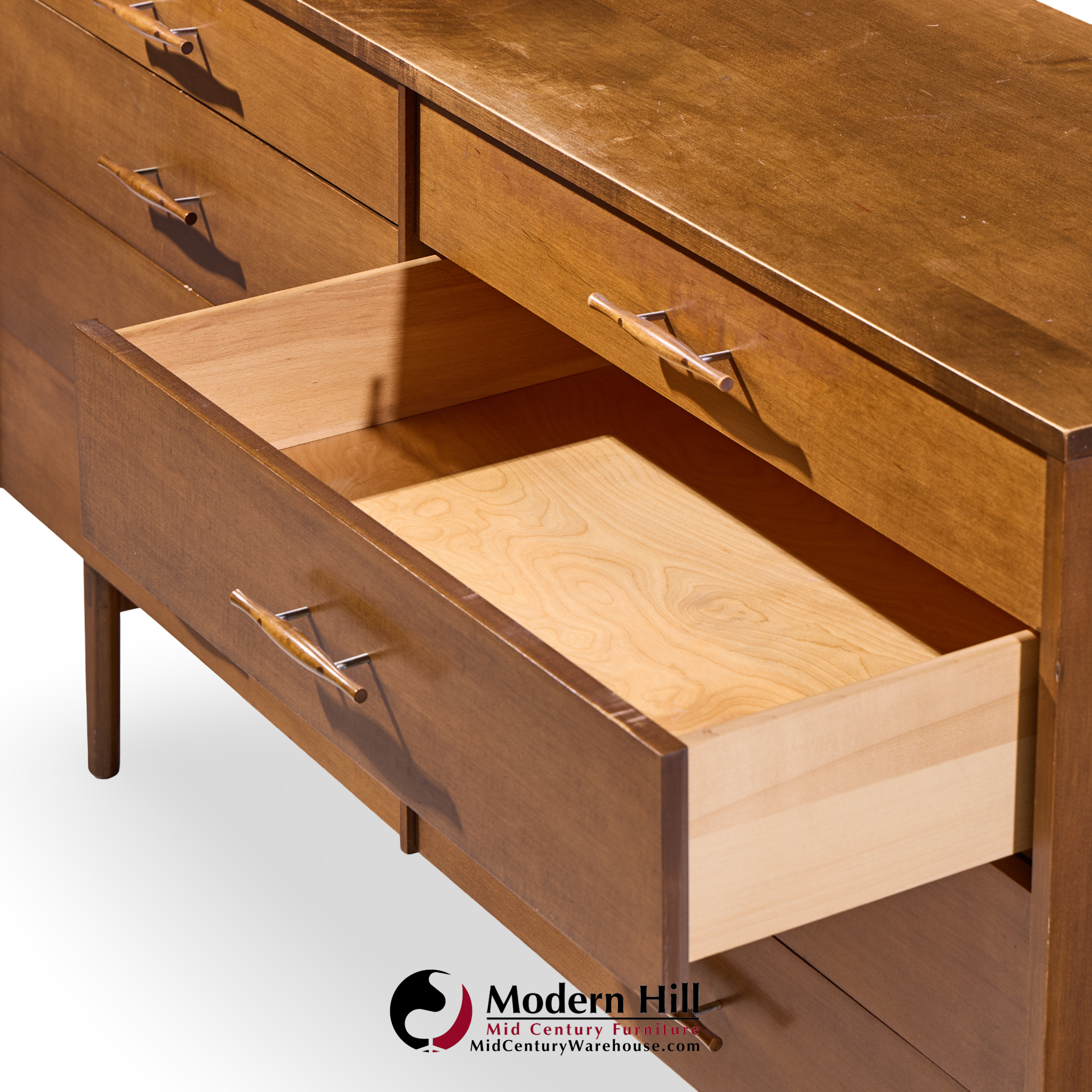 Paul Mccobb for Planner Group Mid Century 8 Drawer Dresser