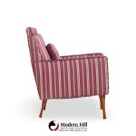 Paul Mccobb for Widdicomb Symmetric Group Mid Century Walnut Lounge Chairs - Pair