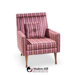 Paul Mccobb for Widdicomb Symmetric Group Mid Century Walnut Lounge Chairs - Pair