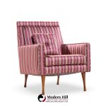 Paul Mccobb for Widdicomb Symmetric Group Mid Century Walnut Lounge Chairs - Pair