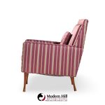 Paul Mccobb for Widdicomb Symmetric Group Mid Century Walnut Lounge Chairs - Pair