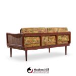 Peter Hvidt and Orla Mølgaard Nielsen Mid Century Teak and Cane Daybed