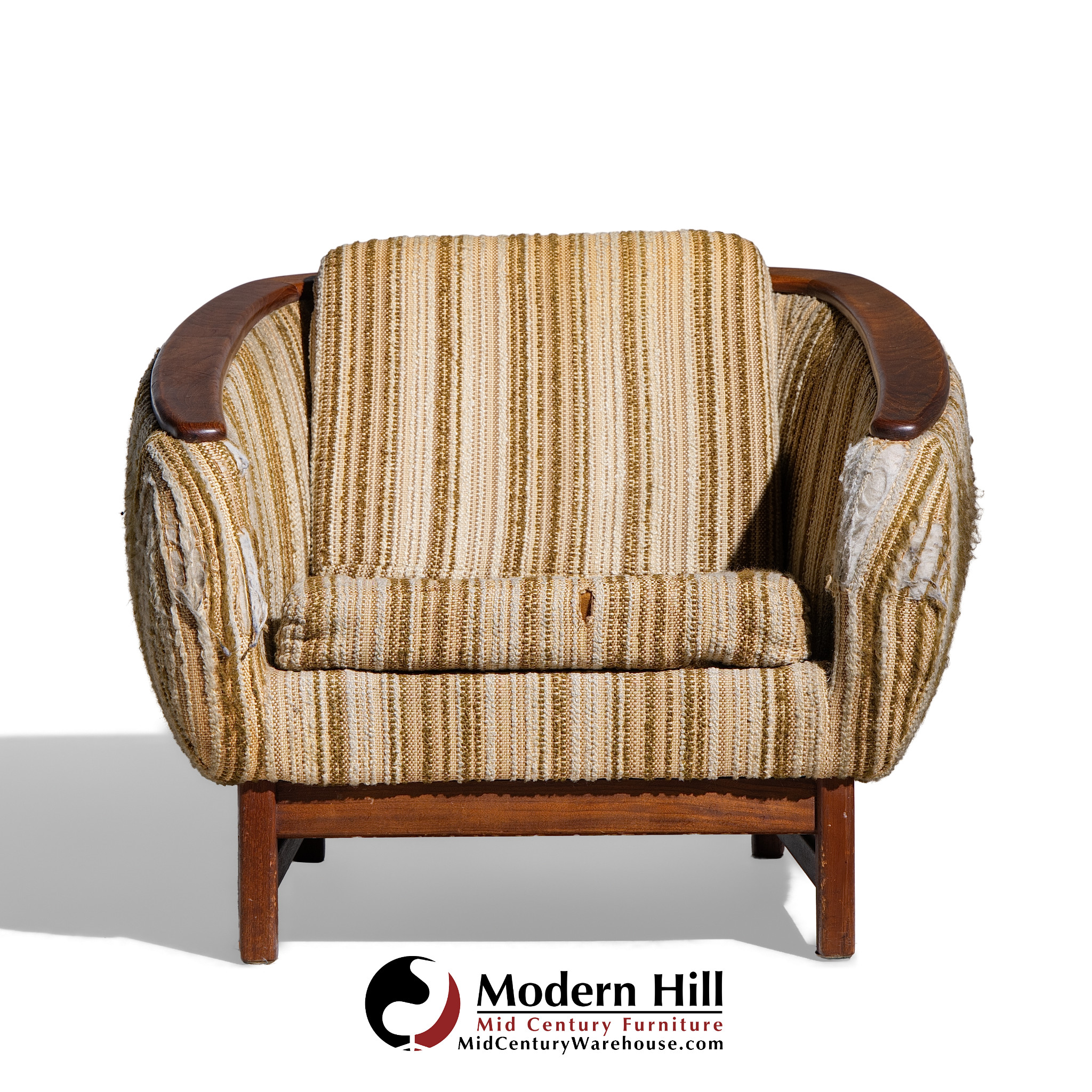 R Huber Mid Century Danish Teak Chair